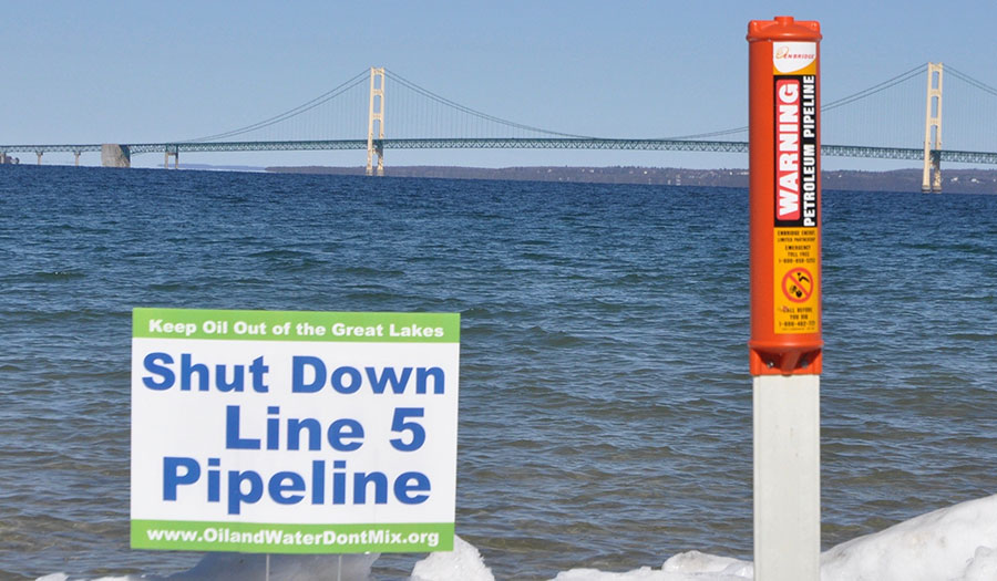 Shut Down the Line 5 Pipeline in Michigan