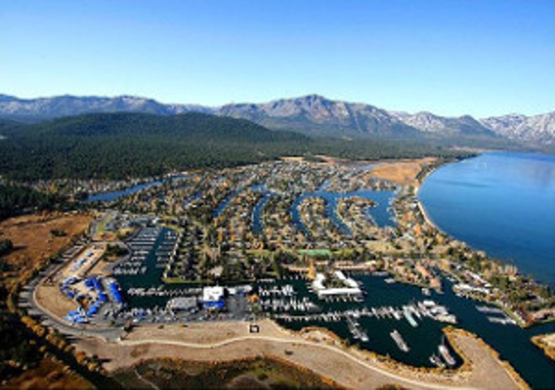 Vessel equipped with ultraviolet light attacks invasive aquatic plants at  Tahoe